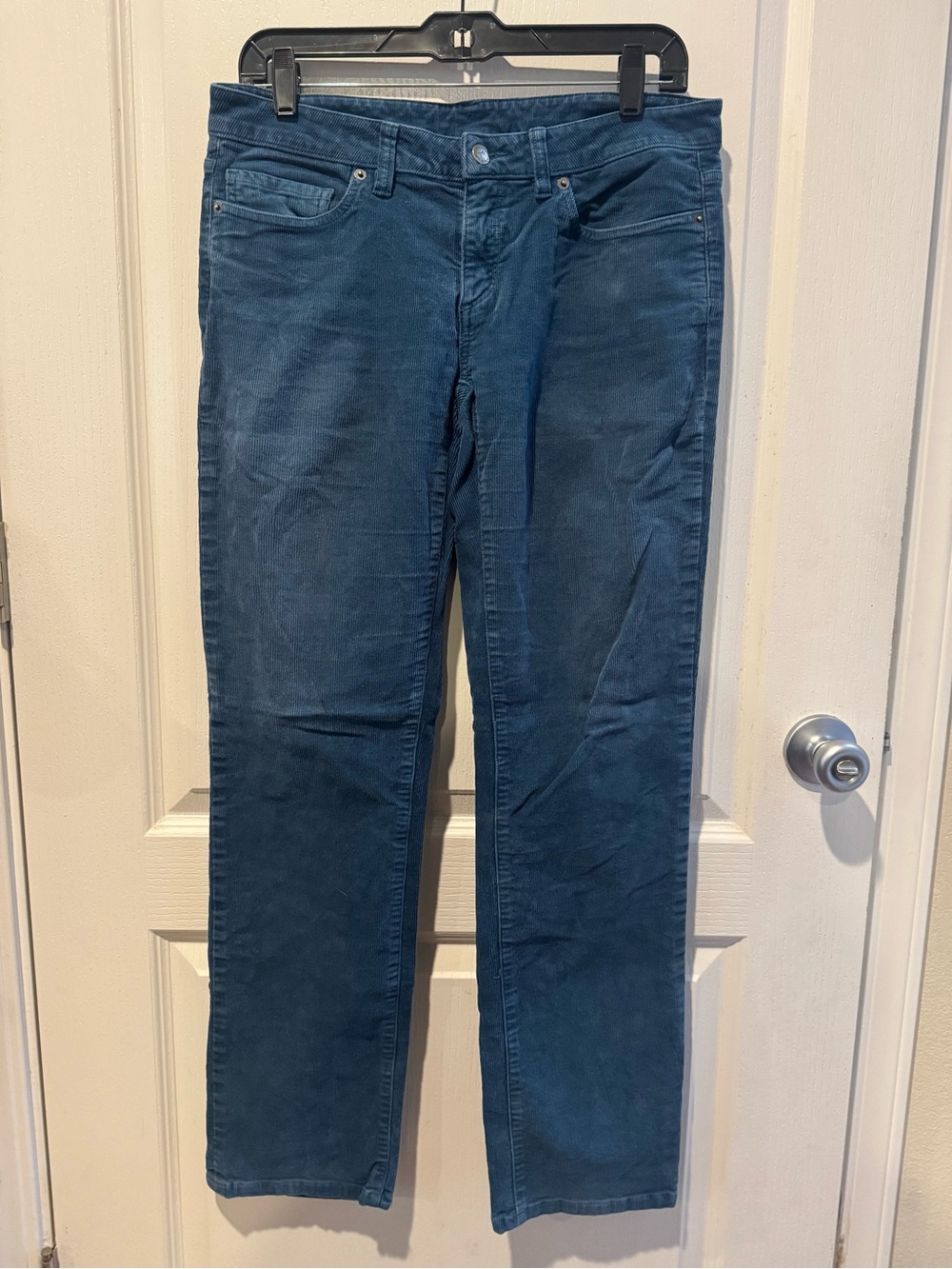 Women’s Patagonia Teal Straight-Leg corduroy pants